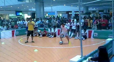 FIFA World Cup Soccer Fiesta SM North edsa Phil - Dribbling event - Finals20 seconds-1aFs (TubeApp.NeT)