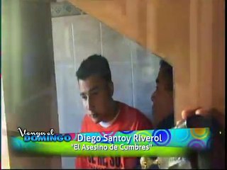 El rostro de un asesino: Diego Santoy