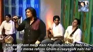 Shafqat Amanat Ali Khan Sings Mustafa Zaidi- Kisi Aur Gham Mein