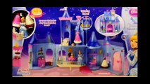 Frozen Magiclip Disney Princess Cinderella Fairytale Castle Ballgown Elsa and Anna Doll Dress