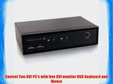 C2G / Cables to Go 52088 TruLink 2-Port DVI and USB KVM with Audio