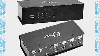 Siig CE-KV0111S1 4x1 USB HDMI KVM Switch