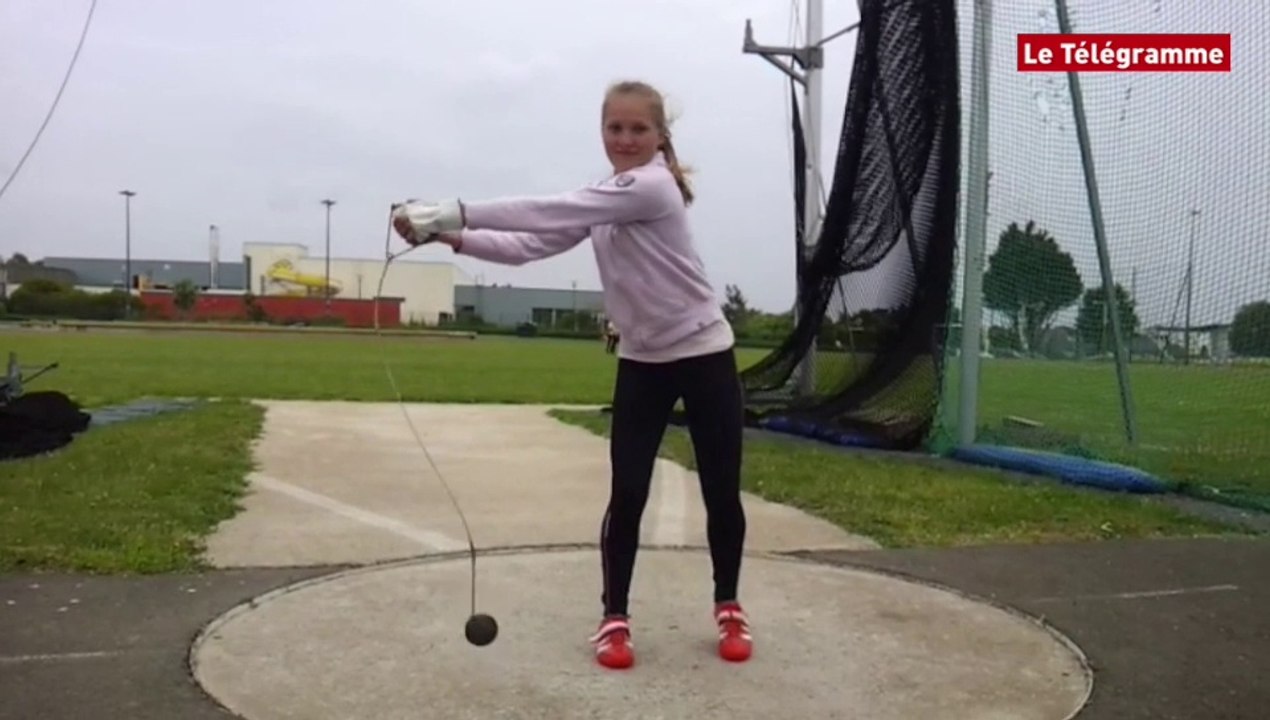Lannion. Célia Guillaumin au championnat de France de lancer de marteau