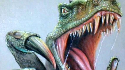 Artist creates incredibly realistic T-Rex