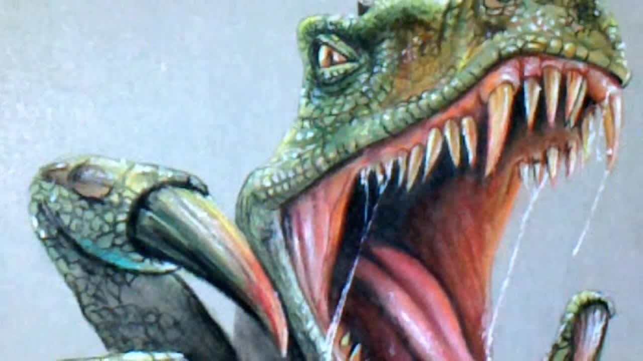 Artist creates incredibly realistic T-Rex