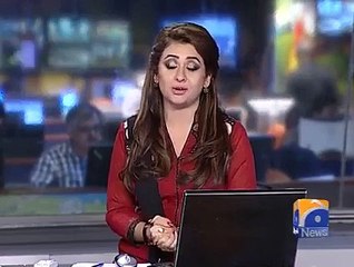 Geo News News Caster Rabia Anum With Unique Style Of Broadcasting