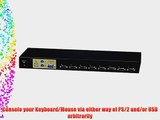 Monoprice 103407 8-Port USB PS2 Combo KVM Switch with Cable - Retail (103407)