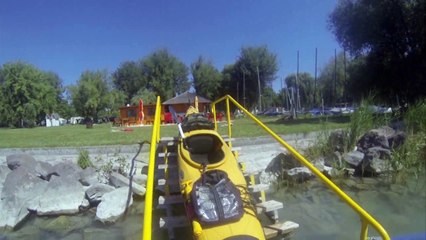 Paddling on the Balaton