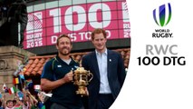 Rugby World Cup Trophy Tour gets royal send-off