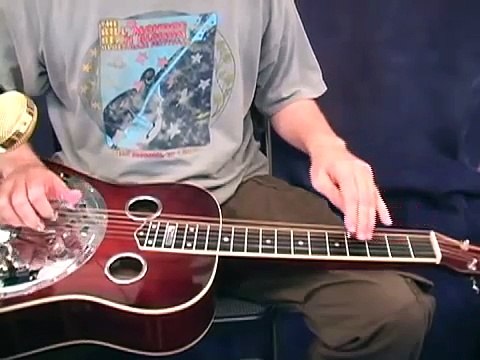 Amazing Grace - Open D Tuning - Dobro Lesson