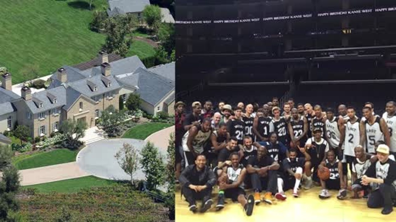 Kim Kardashian is Building Kanye West His Own Basketball Court
