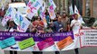 Manifestation contre la réforme des collèges à Rennes