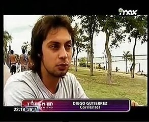 Diego Gutierrez semifinalista Talento Argentino 2011