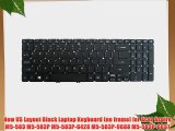 New US Layout Black Laptop Keyboard (no frame) for Acer Aspire M5-583 M5-583P M5-583P-6428