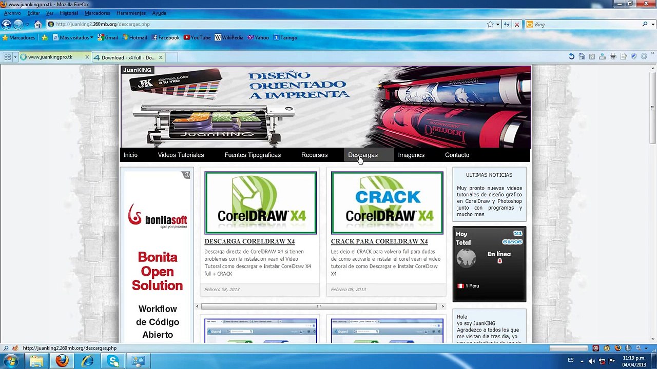 Como Descargar e Instalar CorelDraw X4 X5 y X6  Keygen y Full EXCELENTE 01032014 JuanKING
