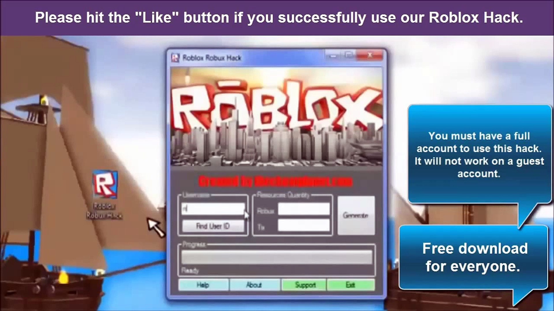 Roblox Hack Free How To Get Unlimited Roblox Robux Generator Update April 2015 Video Dailymotion