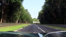 Le Mans Classic Track Laps in a Jaguar C-Type