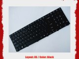 Brand New Replacement Keyboard ( Black ) for Acer Aspire 5738-6969 Laptop / Notebook PC Computer