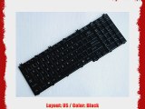 Brand New Replacement Keyboard ( Black ) for Toshiba Qosmio X305-Q705 Laptop / Notebook PC