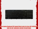 New Laptop Keyboard US layout Black color for Acer MP-09G33US-6981 US MP-09G33U4-6981W PK130PI1B00