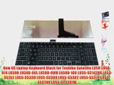 New US Laptop Keyboard Black for Toshiba Satellite L950 L950-014 L950D L950D-00L L950D-00M
