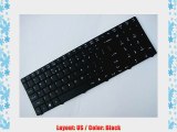 Brand New Replacement Keyboard ( Black ) for Acer Aspire 5740-5255 Laptop / Notebook PC Computer