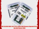 4GB [2x2GB] DDR2-667 (PC2-5300) RAM Memory Upgrade Kit for the Dell Vostro 1500 (Genuine A-Tech