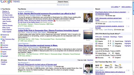 About the Google News Updates