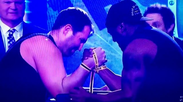 Player Breaks Bicep in Arm Wrestling Challenge on Live Australian TV