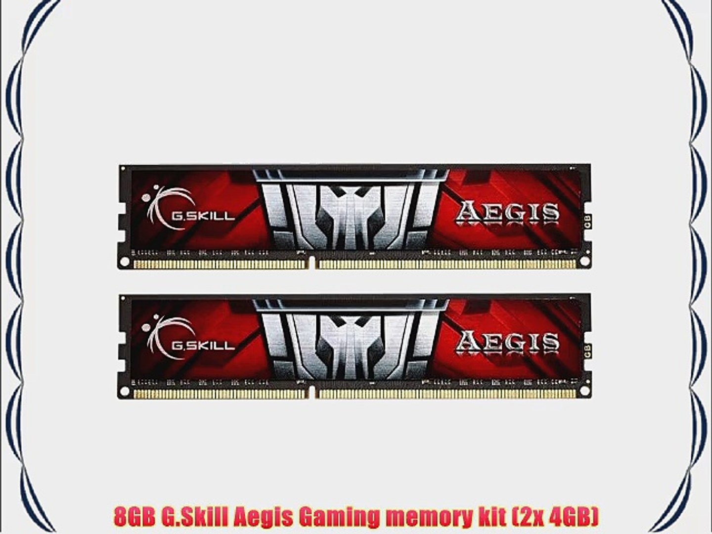(未使用･未開封品)　G.SKILL AEGIS8ギガバイト(2×4 GB)240ピンDDR3 SDRAM DDR31600 v1yptgt Amazon.co.jp: G.SKILL AEGIS8ギガバイト(2×4 GB)240ピンDDR3 SDRAM