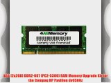 4GB [2x2GB] DDR2-667 (PC2-5300) RAM Memory Upgrade Kit for the Compaq HP Pavilion dv6500z