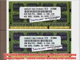 8GB (2X4GB) Memory RAM for HP Pavilion DV6-3225DX Laptop Memory Upgrade - Limited Lifetime