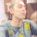 Amazing Dance By Miley Cyrus With His Dogs and Nice Singing