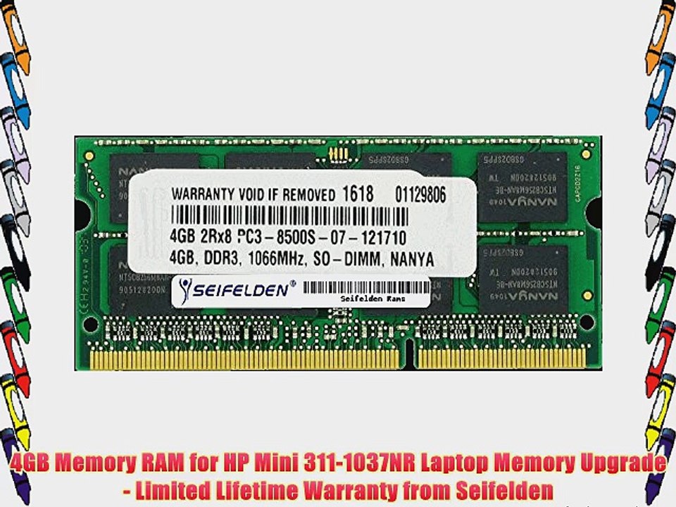 4GB Memory RAM for HP Mini 311-1037NR Laptop Memory Upgrade - Limited  Lifetime Warranty from - video Dailymotion