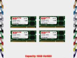 KOMPUTERBAY 16GB (4x 4GB) DDR3 1066 MHz PC3 8500 SODIMM CL7 204pin 1.5v