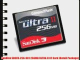 SanDisk SDCFH-256-901 256MB ULTRA II CF Card (Retail Package)