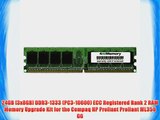 24GB [3x8GB] DDR3-1333 (PC3-10600) ECC Registered Rank 2 RAM Memory Upgrade Kit for the Compaq