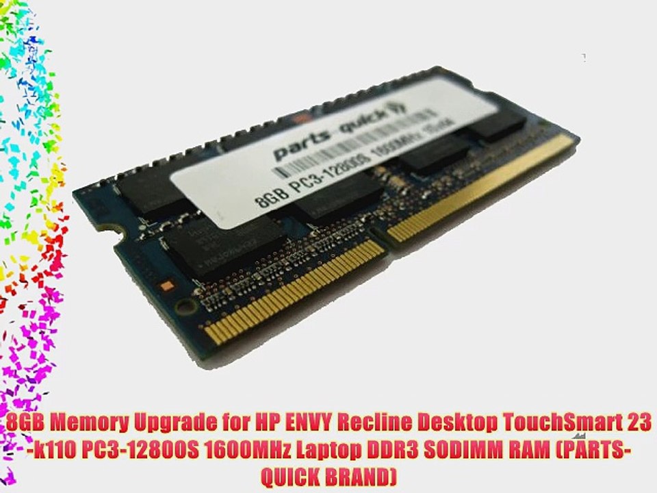 8GB Memory Upgrade for HP ENVY Recline Desktop TouchSmart 23-k110 PC3-12800S 1600MHz Laptop