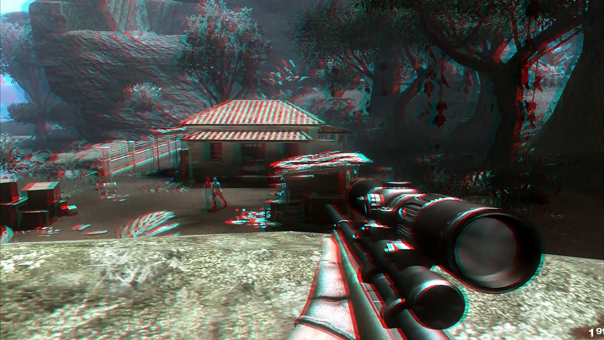 FarCry 2 3D Red Cyan Anaglyph - Action and Comedy