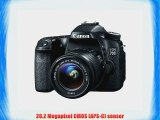 Canon EOS 70D EF-S 18-55mm IS STM Kit with Canon EF-S 55-250mm f/4-5.6 IS STM Lens and 32GB
