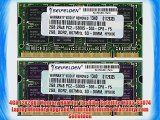 4GB (2X2GB) Memory RAM for Toshiba Satellite M105-S3074 Laptop Memory Upgrade - Limited Lifetime