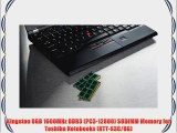 Kingston 8GB 1600MHz DDR3 (PC3-12800) SODIMM Memory for Toshiba Notebooks (KTT-S3C/8G)