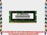 4GB [2x2GB] DDR2-667 (PC2-5300) RAM Memory Upgrade Kit for the Compaq HP Business Notebook