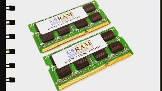 8GB DDR3 Memory RAM Kit (2 x 4GB) for Dell Precision Workstation M4500 M6400