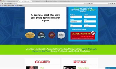 Easy Money Method Scam Exposed
