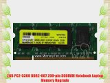 2GB PC2-5300 DDR2-667 200-pin SODIMM Notebook Laptop Memory Upgrade by Gigaram