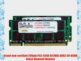 4GB 2X2GB RAM Memory for Compaq HP Business Notebooks Business Notebook 6910p Black Diamond