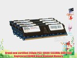32GB 4X8GB Memory RAM for HP ProLiant Series ML350 G6 Base 240pin PC3-10600 1333MHz DDR3 RDIMM