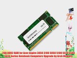 2GB DDR2 RAM for Acer Aspire 3050 3100 5050 5100 5570 5580 5610 Series Notebook Computers Upgrade