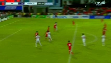 هدف العنابي القاتل في مرمى جزر المالديف بالتصفيات الآسيوية